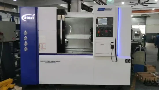 Máquina CNC de lecho inclinado/torno de torneado CNC/torno de banco de precisión/máquina de torneado CNC (Z