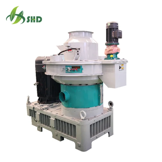 Proveedor chino Shd, máquina de prensado de pellets con matriz de anillo, Mini molino de pellets de madera de biomasa usado